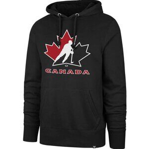 BNWT Men’s Hockey Canada ’47 Brand Imprint Headline Hoodie – Black, XXL